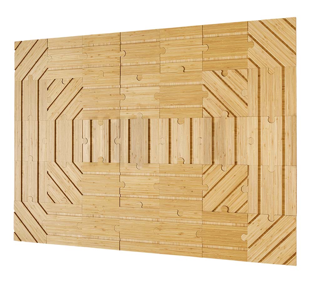Stadium plyboo puzzle angle
