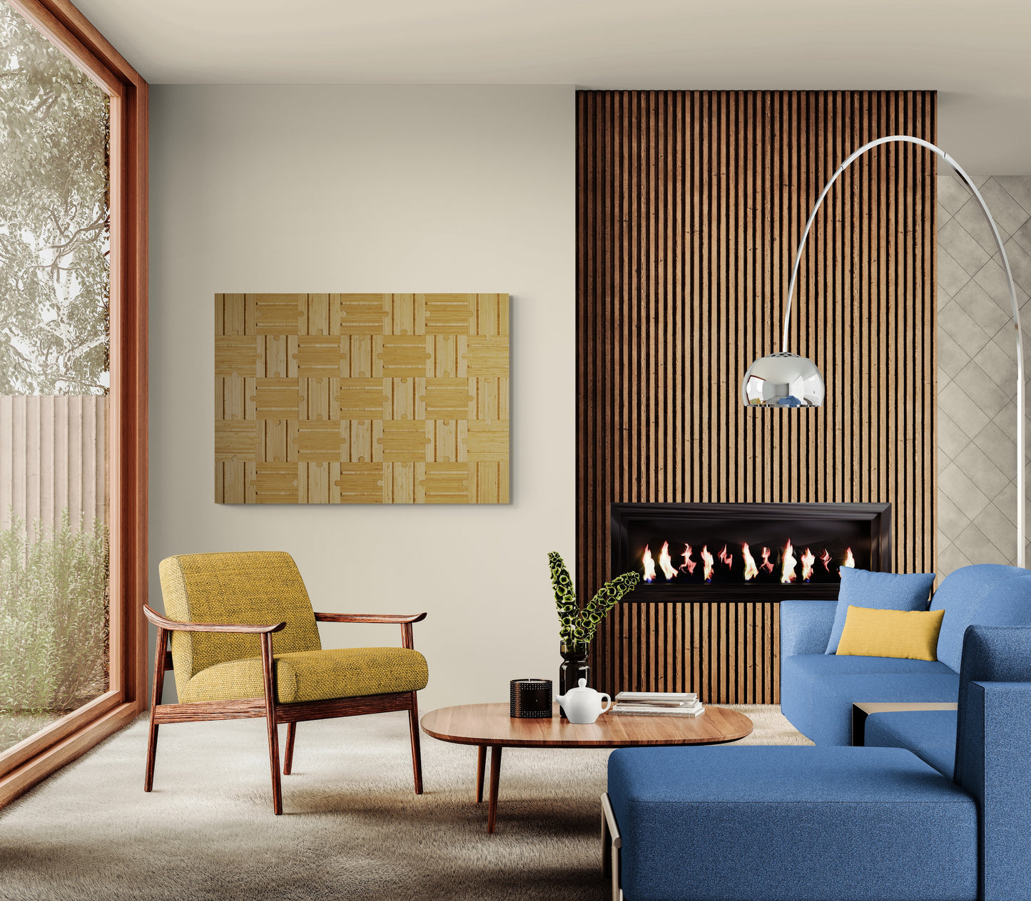 Checker Wall Art Puzzle