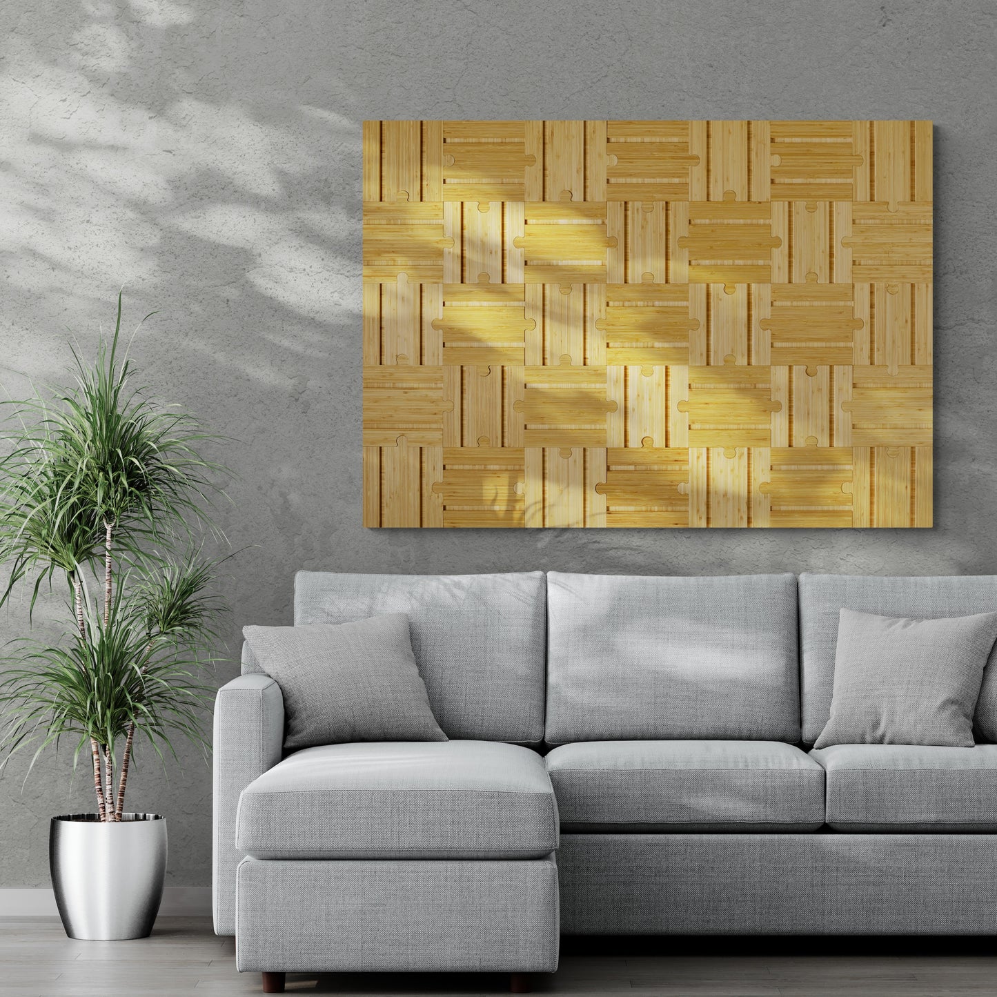 Checker Wall Art Puzzle