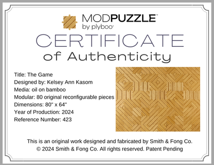 The Game Certificate