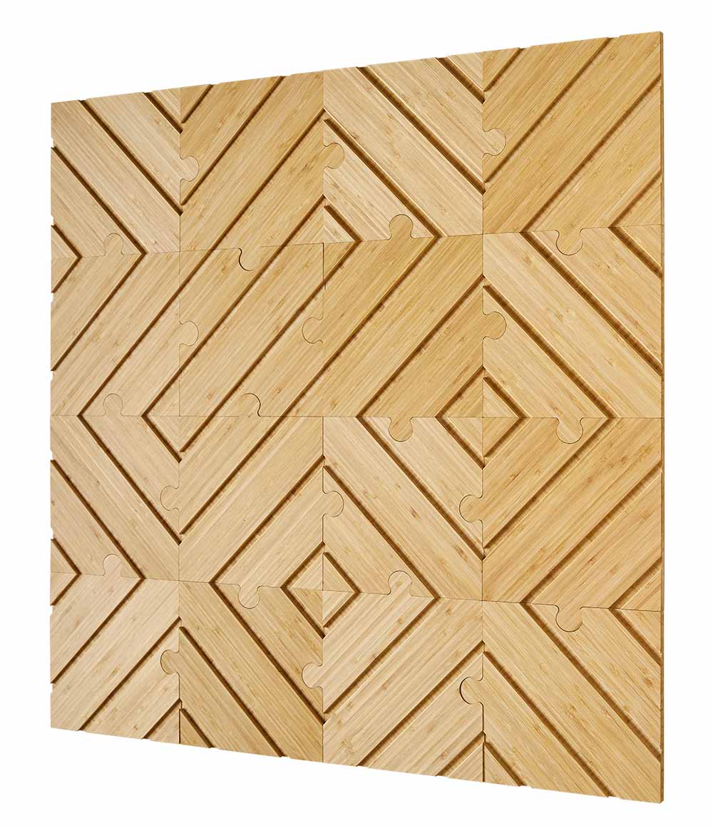 Milan plyboo puzzle angle view