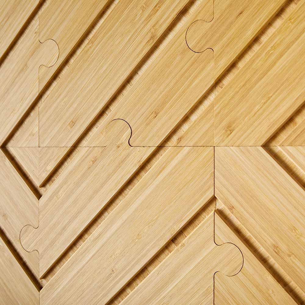Milan plyboo puzzle up close square