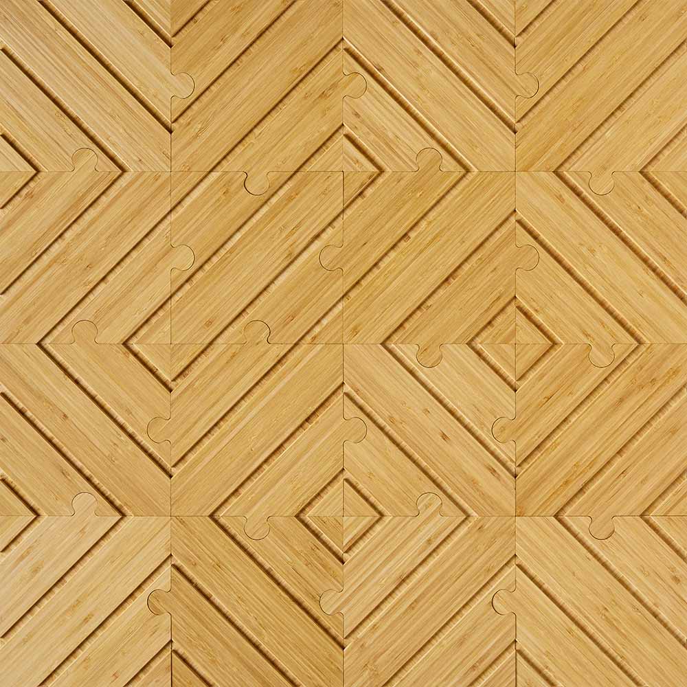Milan plyboo puzzle up close